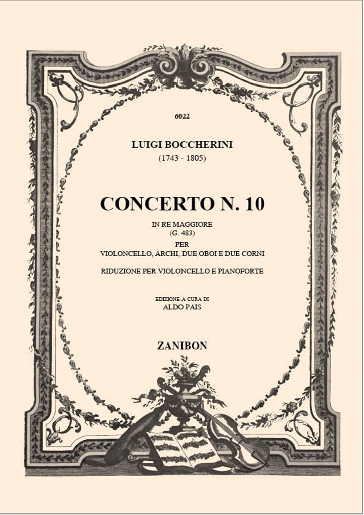 Concerto N. 10 In Re Maggiore (D Major) G483
